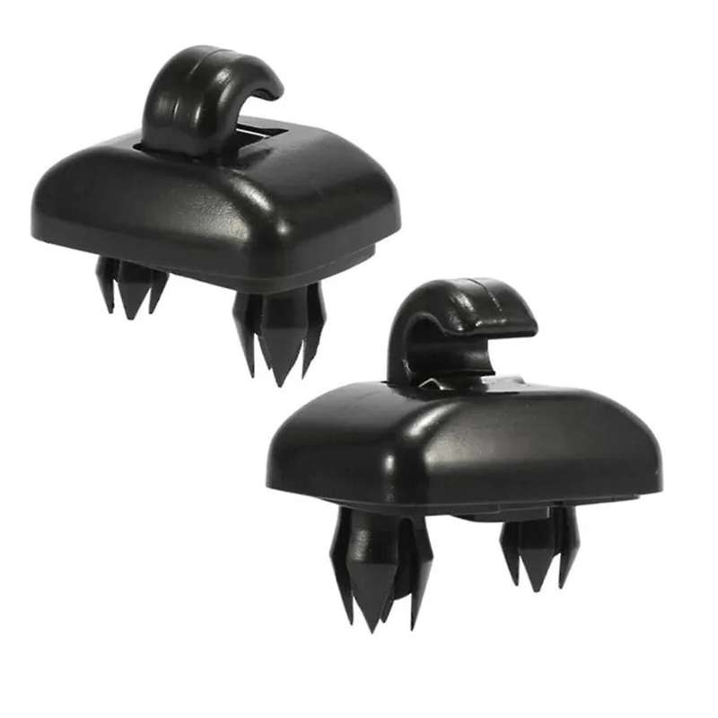 1 Pair Auto Black Sun Visor Buckle Hook Internal Bracket 8U0857562A 8E0857561 for A3 A4L A5 A6L Q5 Q
