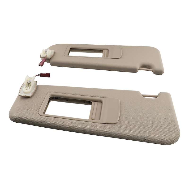 1 Pair Beige Car Sun Visors for 5 SERIES F10 F11 F18 2011-2015 51167248857 51167248858
