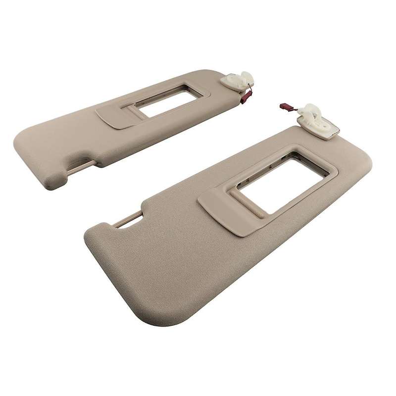 1 Pair Beige Car Sun Visors for 5 SERIES F10 F11 F18 2011-2015 51167248857 51167248858