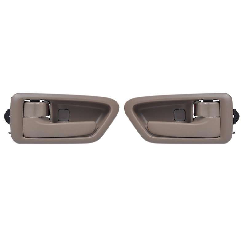 1 Pair Beige Inside Interior Inner Door Handles Left Right for 1997-2001 69206-AA010 69205-AA010