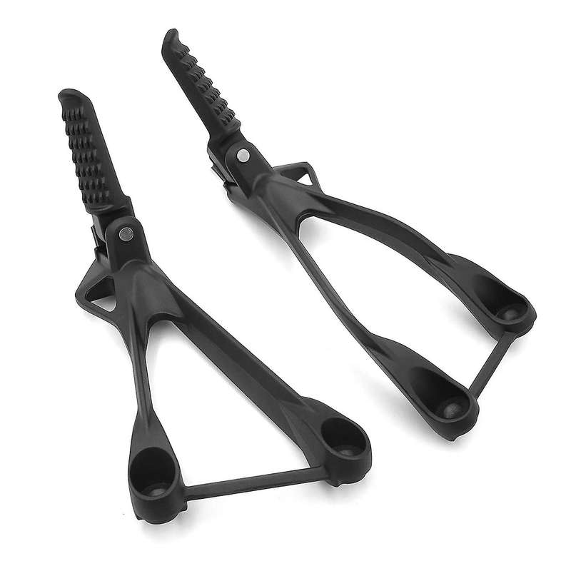 1 Pair Black Rear Passenger Foot Pegs Bracket for Zx6R 2005-2008 ZX636 2005-2006