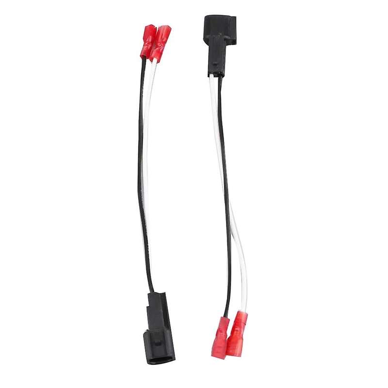1 Pair Car Audio 2-Pin Plug Speaker Replacement Wiring Harness for Chevy Focus