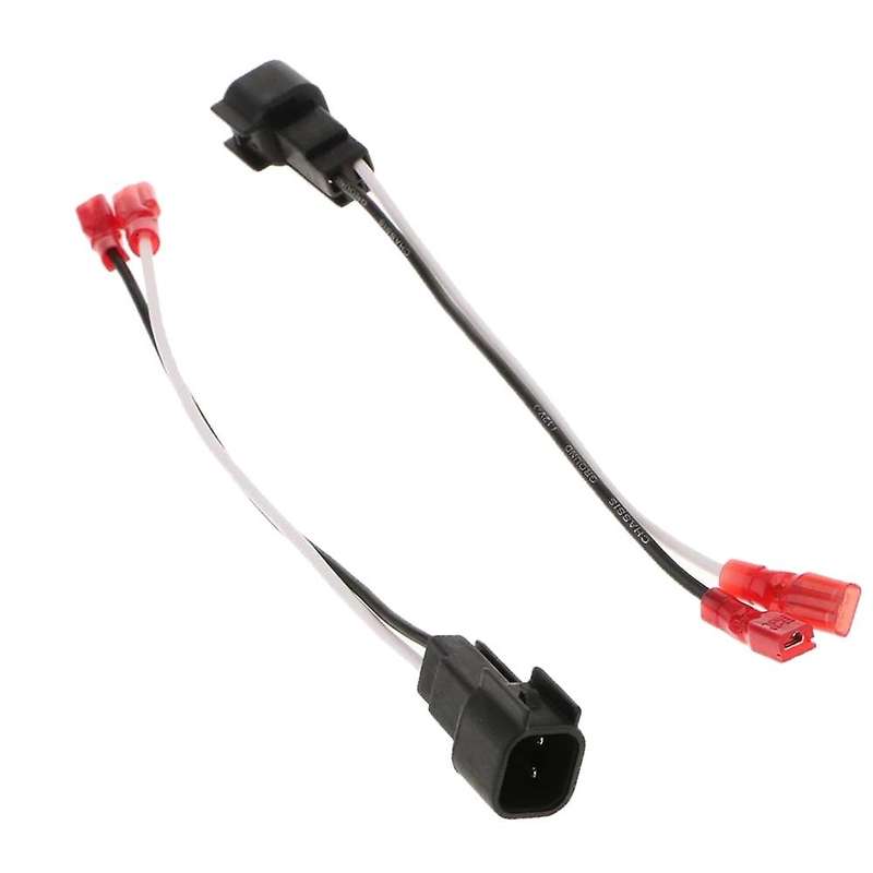 1 Pair Car Audio 2-Pin Plug Speaker Replacement Wiring Harness for Chevy Focus