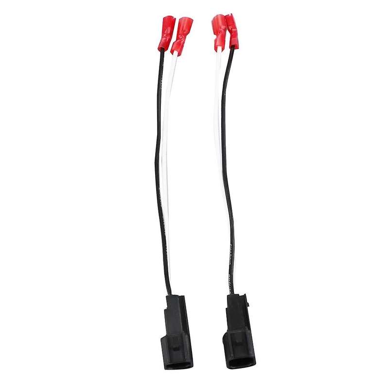 1 Pair Car Audio 2-Pin Plug Speaker Replacement Wiring Harness for Chevy Focus