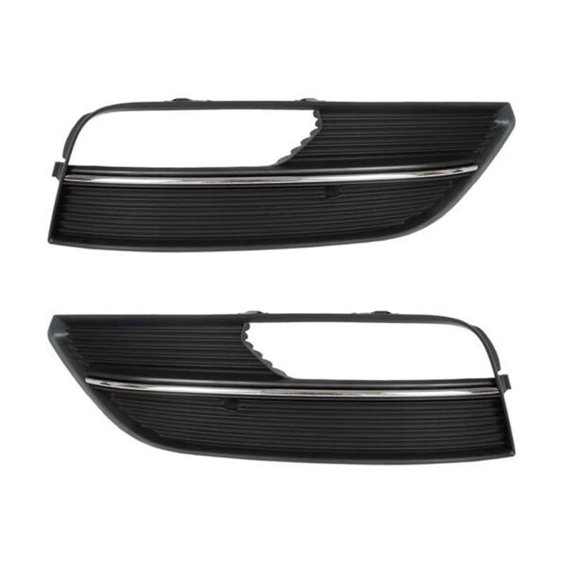 1 Pair Car Bumper Ventilation Grille for A3 2012-2015 Lh+rh Fog Lamp Ventilation Grille 8v3807681a9