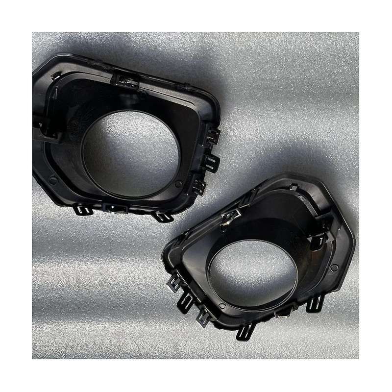 1 Pair Car Fog Lamp Cover for 2016-2021 Plated Fog Lamp Frame Lh+rh 52126-04030 52125-04030