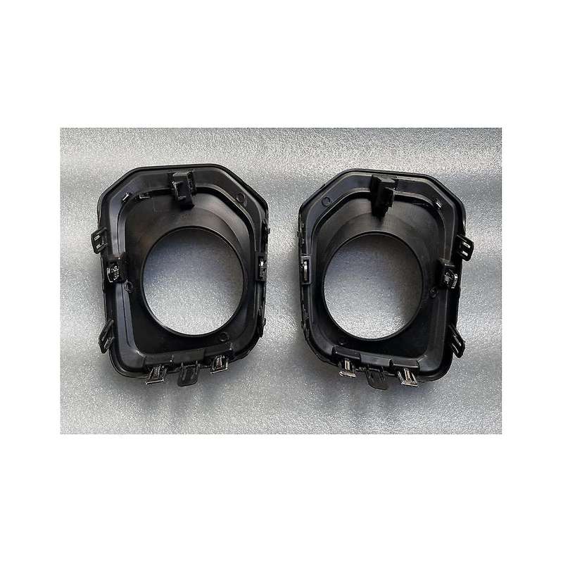 1 Pair Car Fog Lamp Cover for 2016-2021 Plated Fog Lamp Frame Lh+rh 52126-04030 52125-04030