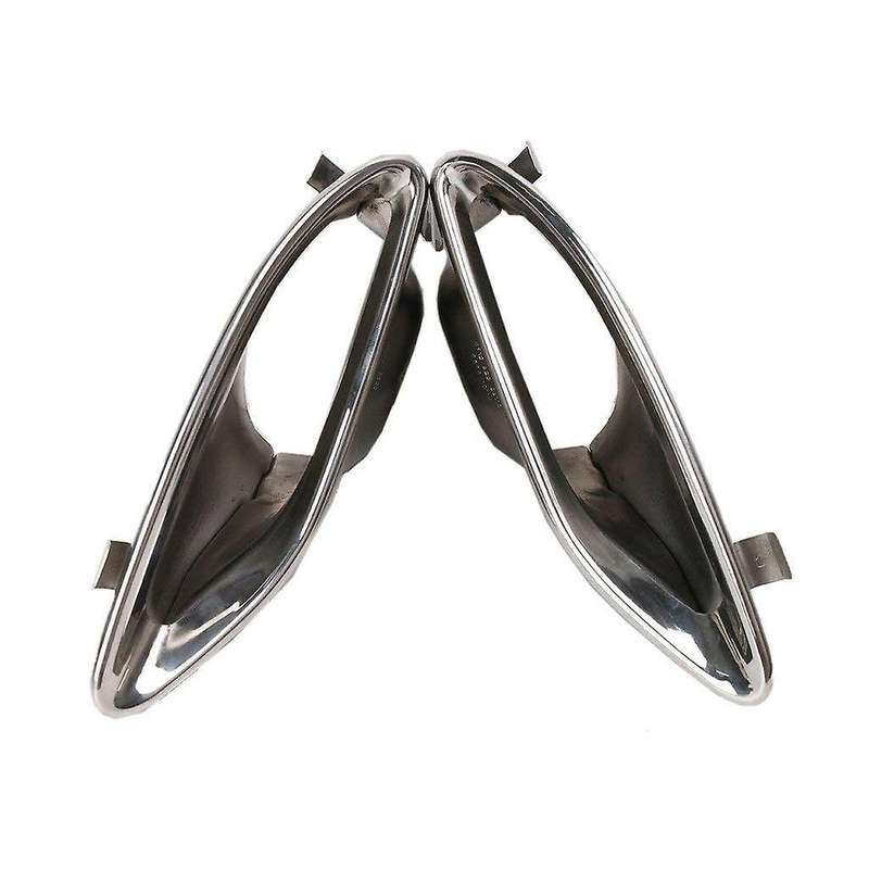 1 Pair Car Exhaust Tip Decoration Outdoor for W212 A2124902727 A2124902827
