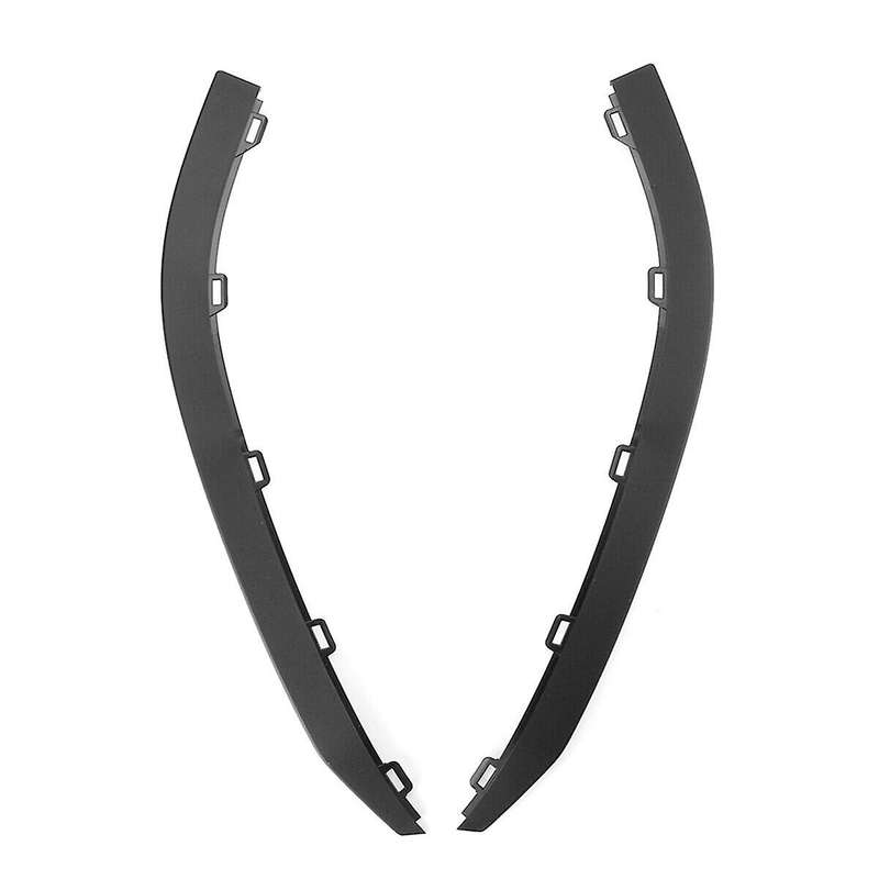 1 Pair Car Front Bumper Lip Lower Spoiler Valance Trim for Golf Mk7 2015 - 2017 5gg8059039b9, 5gg805