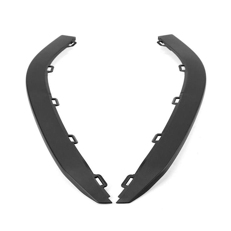 1 Pair Car Front Bumper Lip Lower Spoiler Valance Trim for Golf Mk7 2015 - 2017 5gg8059039b9, 5gg805
