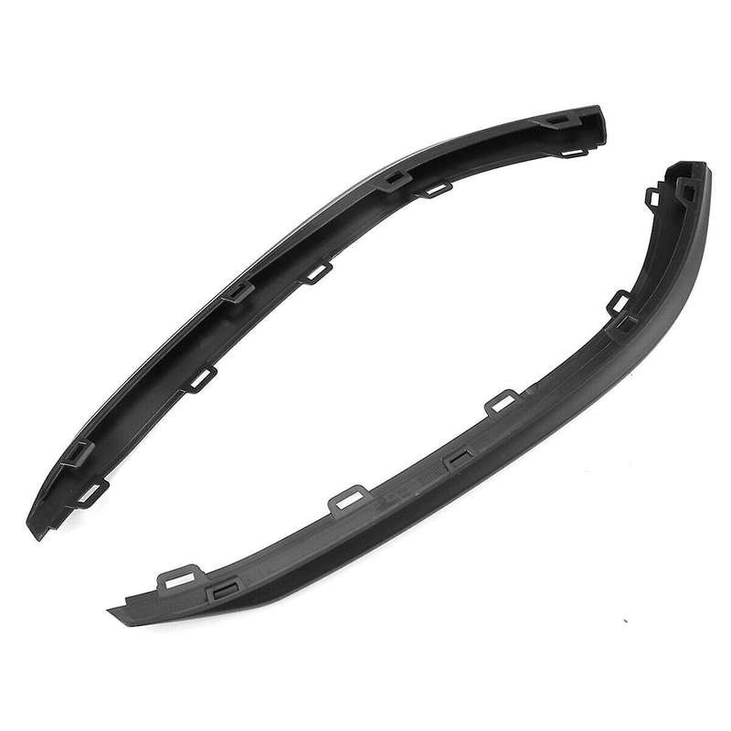 1 Pair Car Front Bumper Lip Lower Spoiler Valance Trim for Golf Mk7 2015 - 2017 5gg8059039b9, 5gg805