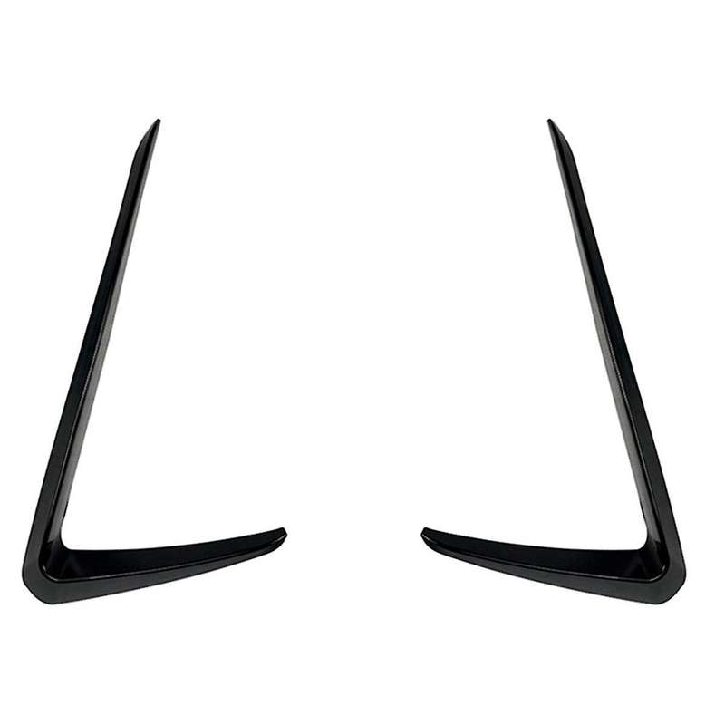 1 Pair Car Front Bumper Spoiler Splitter Cover Fog Light Splitter Trim for Golf 7 Golf Mk7 2013-2016