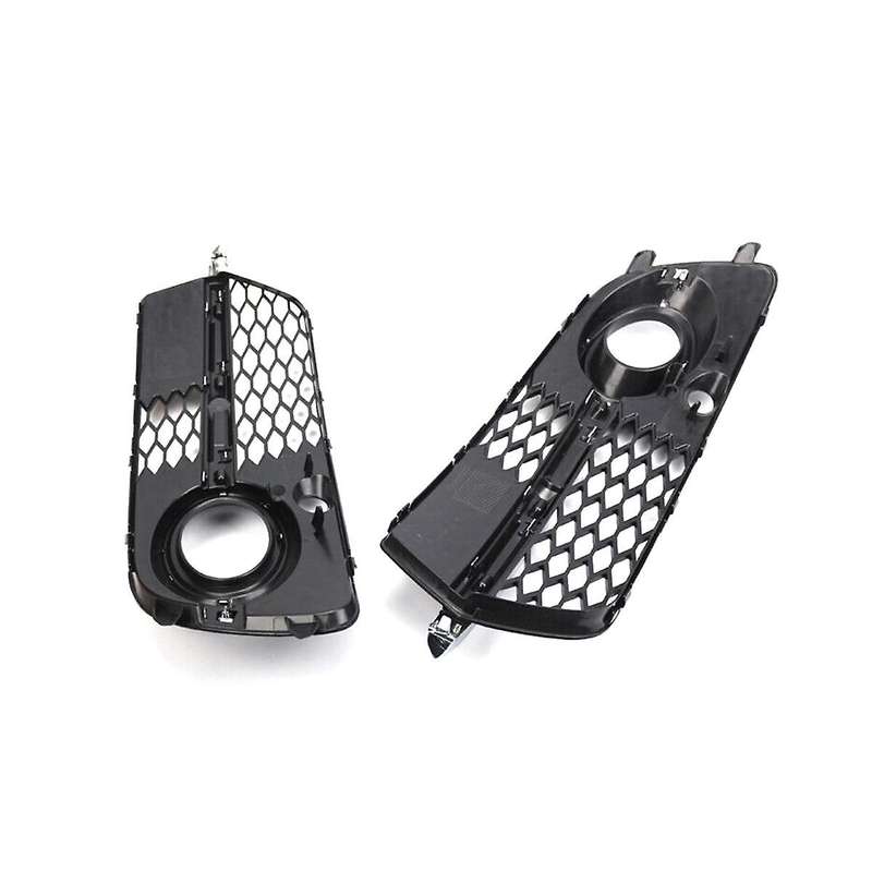 1 Pair Car Front Fog Light Grill Cover for Q5 2013-2017 8r0807682n 8r0807681s