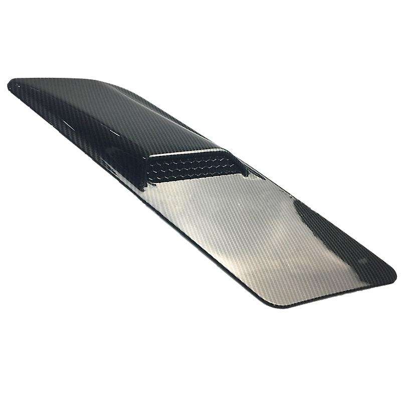 1 Pair Car Front Hood Air Intake Trim Scoop Vent Guards Heat Extractor Insert Vent for 2015-2017
