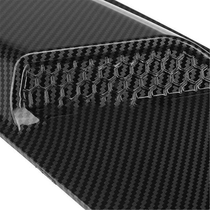 1 Pair Car Front Hood Air Intake Trim Scoop Vent Guards Heat Extractor Insert Vent for 2015-2017