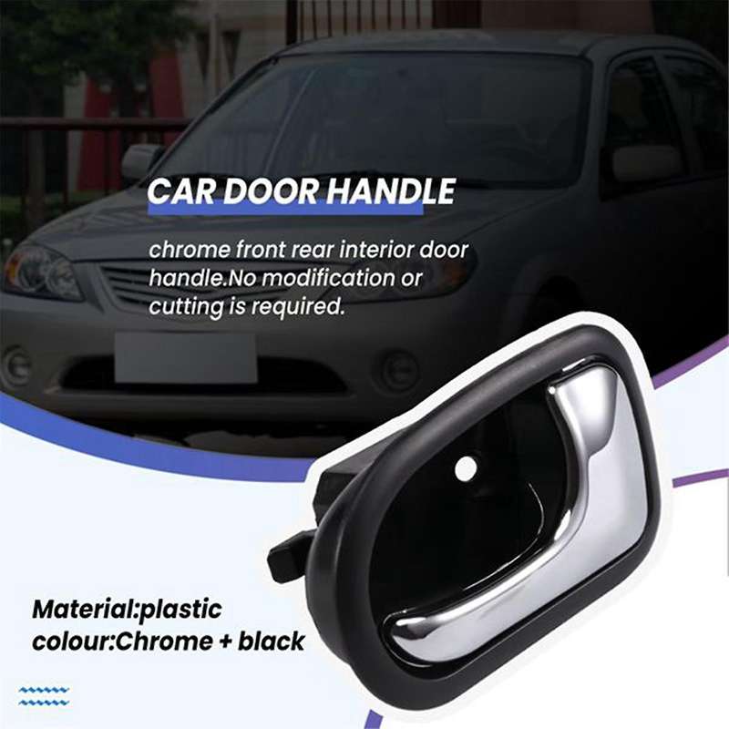1 Pair Car Front&Rear Interior Door Handle for 323 1995-2003 Parts