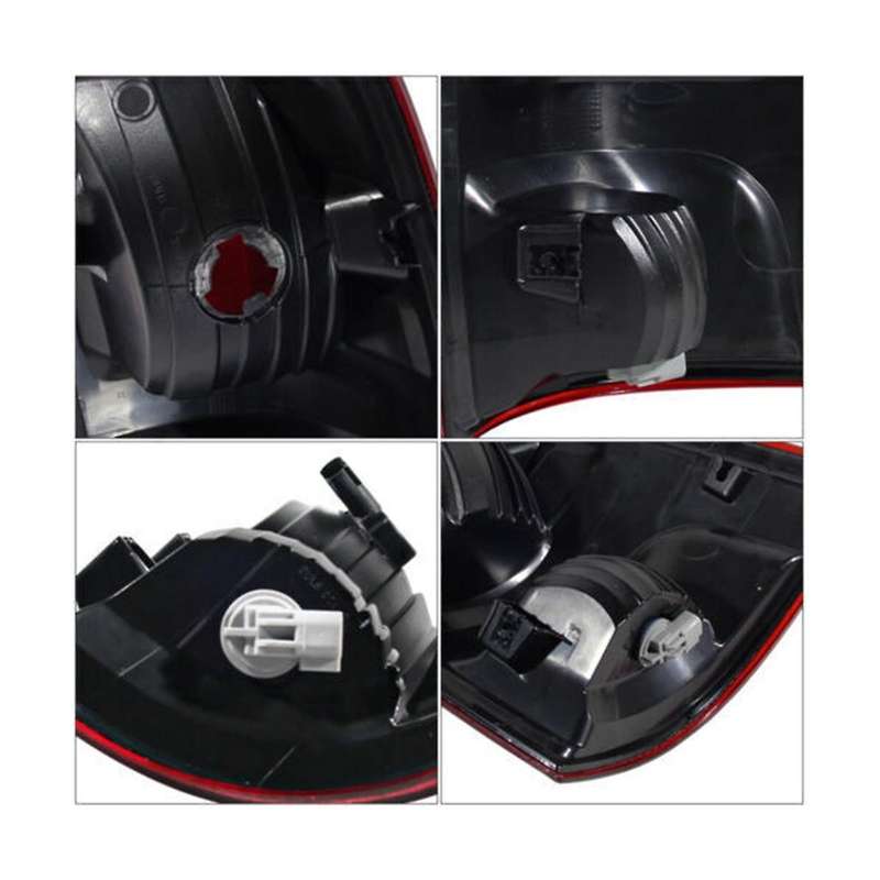 1 Pair Car Halogen Tail Lamp Assembly LH+RH for RAM Rear Brake Light 55277415AB/C/D/F 55277414AC/D/