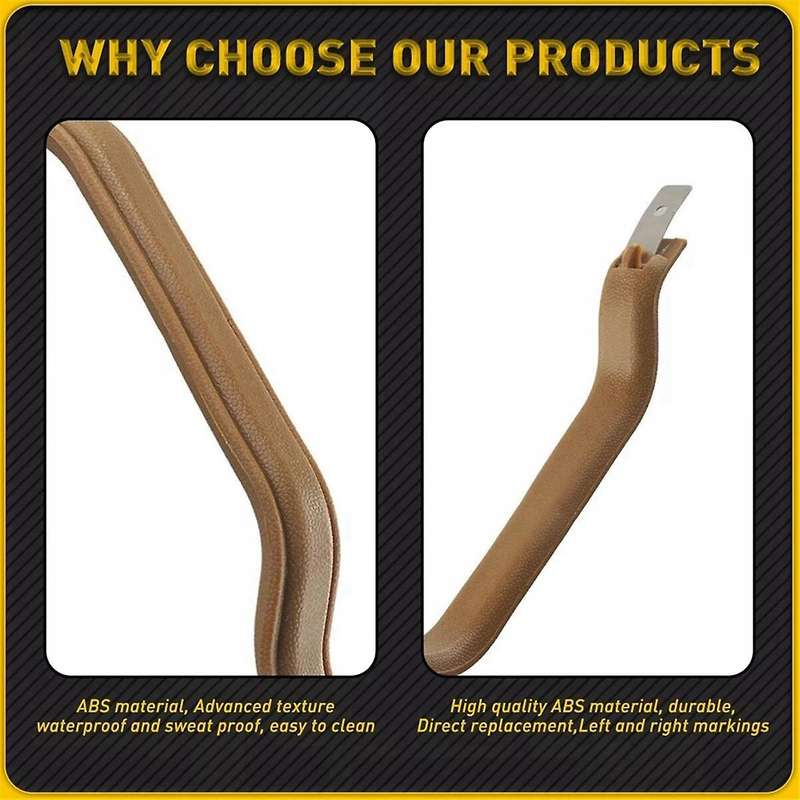 1 Pair Car Interior Front Door Panel Pull Handle for Wrangler YJ 1987-1995 YJ55009801KS