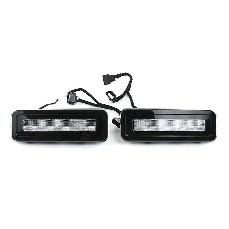 1 Pair Car LED Rear Bumper Light Reflector Tail Brake Stop Lamp Turn Signal Light for 2020-2023