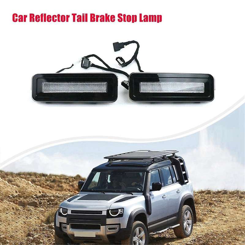 1 Pair Car LED Rear Bumper Light Reflector Tail Brake Stop Lamp Turn Signal Light for 2020-2023