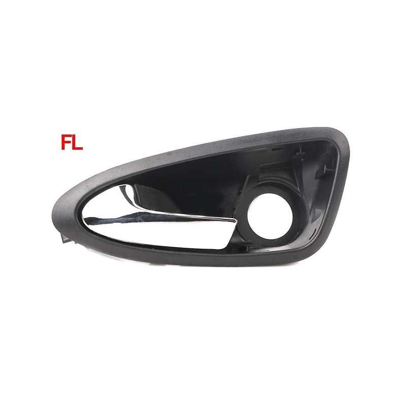 1 Pair Car Inside Door Handle Inner Door Handles Knob Trim Plate for Seat 09-17 6j0837113a 6j1837113