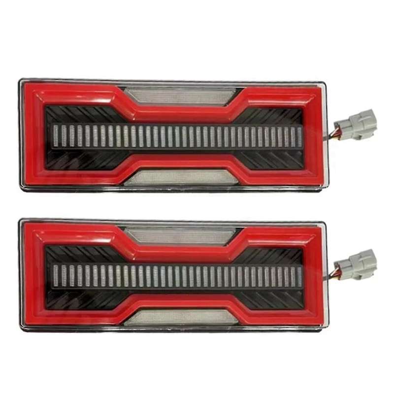 1 Pair Car LED Rear Tail Lamp Signal Light for Land Cruiser 70 79 LC79 LC75 FJ75 Pick-Up Accessories