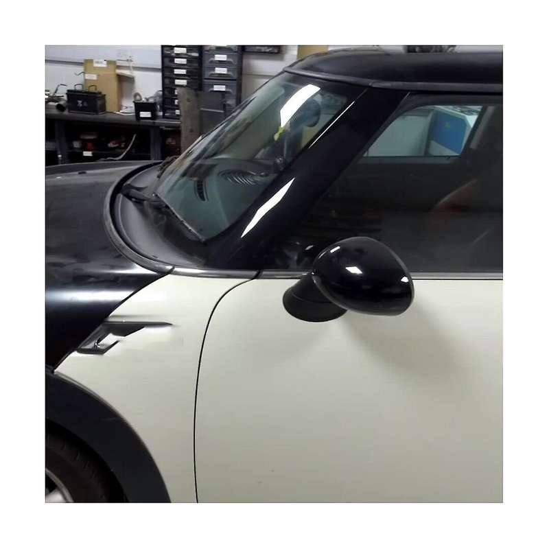 1 Pair Car LED Side Light Blackened Shell for S R55 R56 R57 R58 R59 Running Water Turn Signal