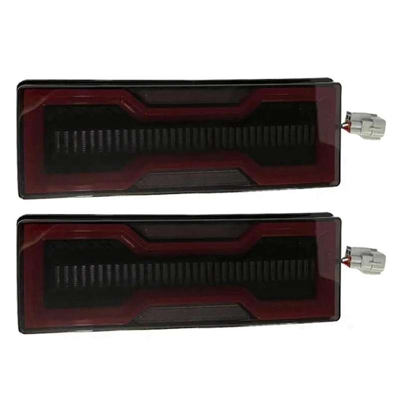 1 Pair Car LED Rear Tail Lamp Signal Light for Land Cruiser 70 79 LC79 LC75 FJ75 Pick-Up Accessories