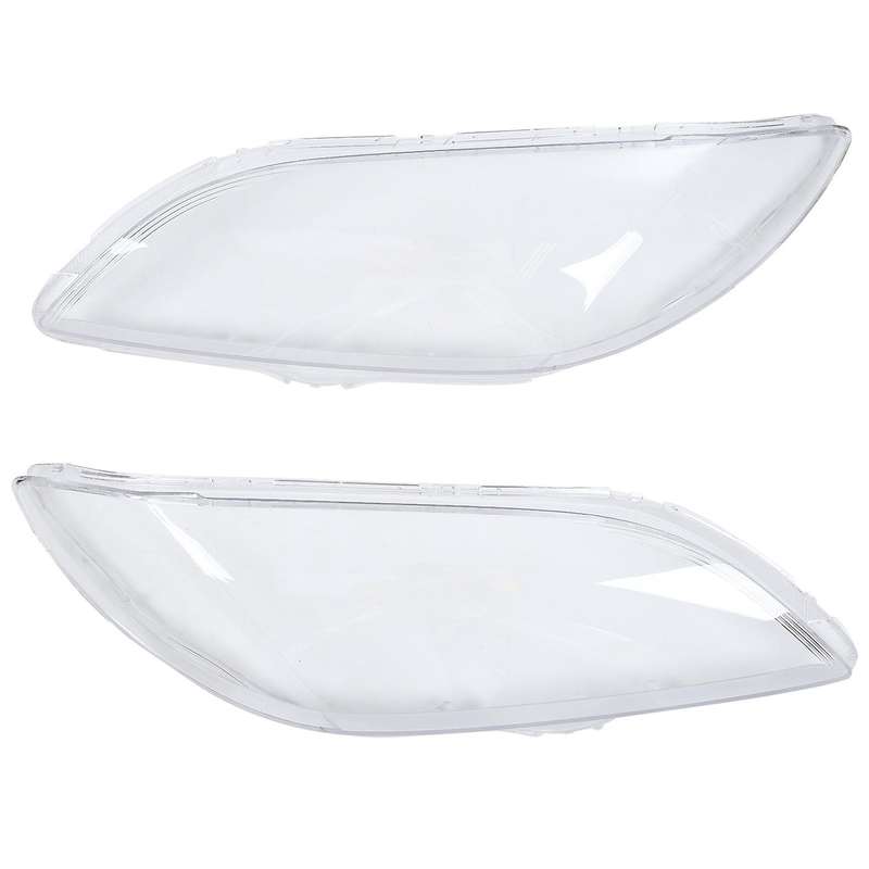 1 Pair Car Left & Right Front Headlight Cover Waterproof Clear Headlight Lens Shell Cover, for 3 20
