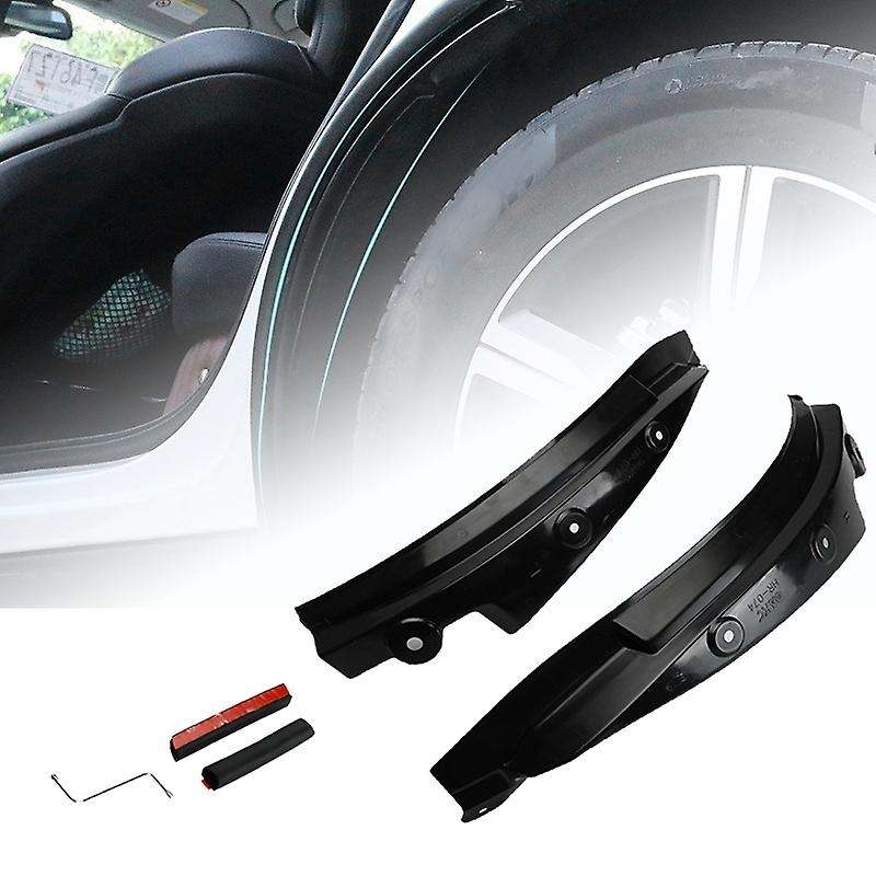 1 Pair Car Mudguards Flare Splash Guards for Xc60 2018-2019 Mud Flaps with Installation Tool Unpain