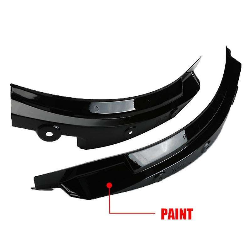 1 Pair Car Mudguards Flare Splash Guards for XC60 2018-2019 Mud Flaps with Installation Tool Paint
