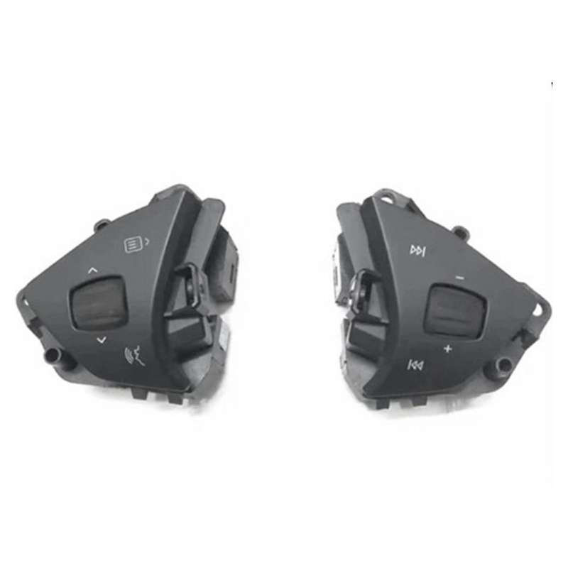 1 Pair Car Left Steering Wheel Voice Switch Button for Model S X 1013242-00-J Parts
