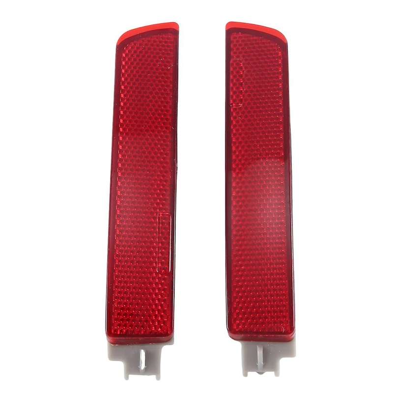 1 Pair Car Lh+rh Reflector Rear Bumper Light for 2015-2021 Warning Light Fog Light 26565-8990b 2656