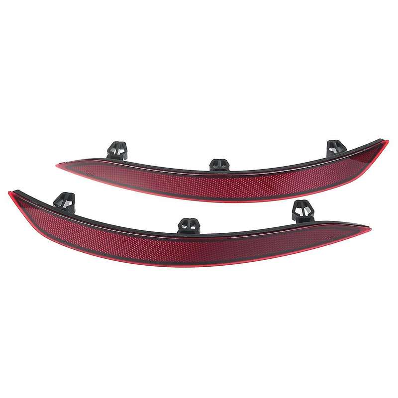 1 Pair Car Rear Bumper Reflector Light Fog Lamp Rear Bumper Fog Light for- A3 S3 2017-2019 8V5945106