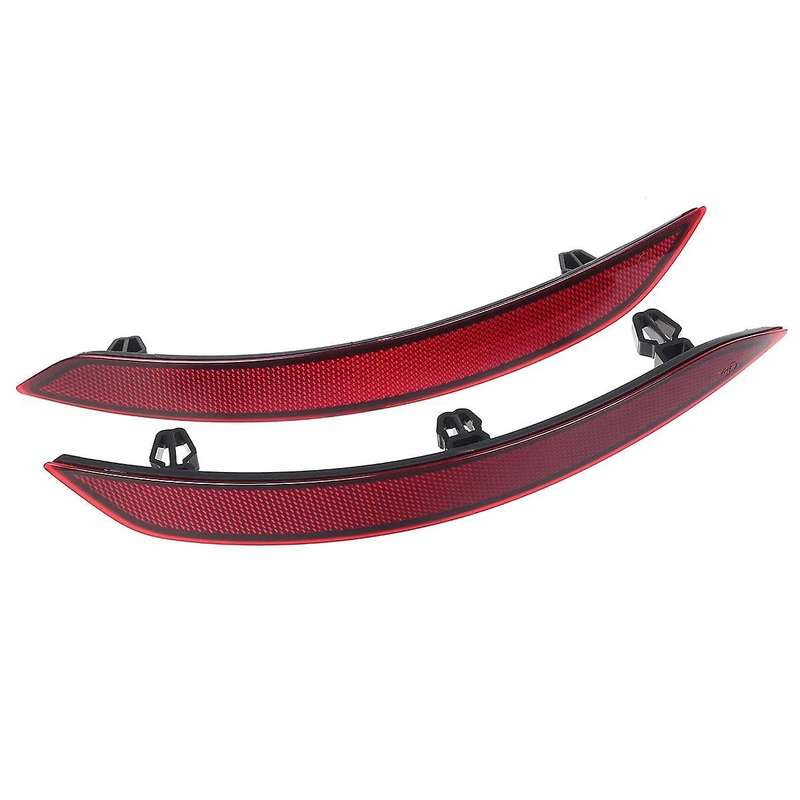 1 Pair Car Rear Bumper Reflector Light Fog Lamp Rear Bumper Fog Light for- A3 S3 2017-2019 8V5945106
