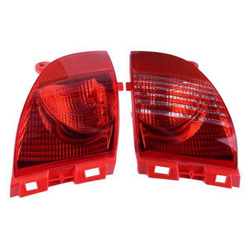 1 Pair Car Rear Bumper Fog Light Parking Warning Reflector Taillights Brake Lamp for 308cc/c3/2008 2