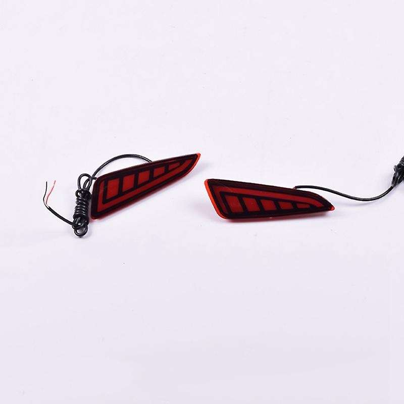 1 Pair Car Rear Fog Lights Led Drl Bumper Light for C- 2016 - 2018