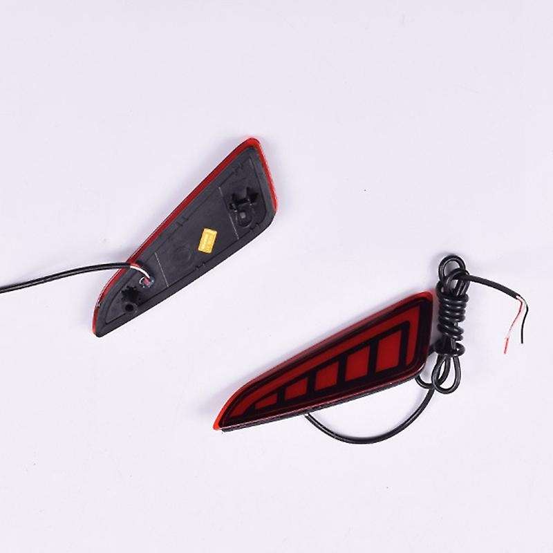1 Pair Car Rear Fog Lights Led Drl Bumper Light for C- 2016 - 2018