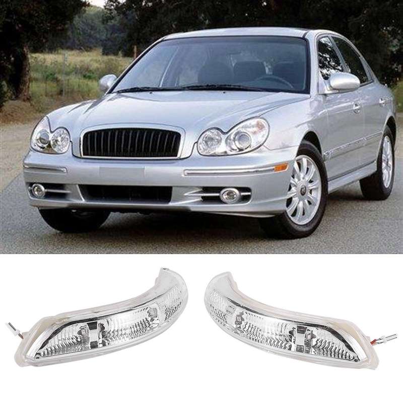 1 Pair Car Rear View Mirror Light Turn Signal Lamps for 2008-2010