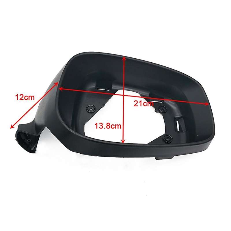 1 Pair Car Rear View Mirror Cover Mirror Frame Rearview Mirror Shell Car Wing Mirror Housing for Swi