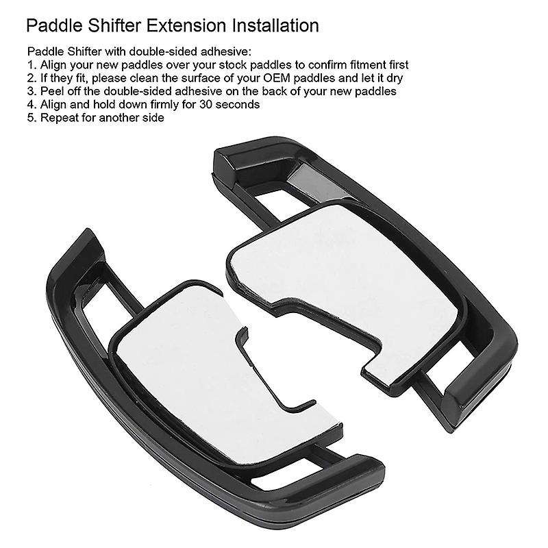 1 Pair Car Steering Wheel Shift Paddle Shifter Extended Fit for Golf MK7 MK7.5 R 2013-2020 Car Acces