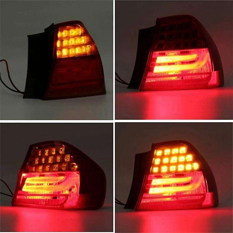 1 Pair Car Tail Light Rear Lamp Brake Light for E90 3 Series 2008 2009 2010 2011 63217289425 6321728