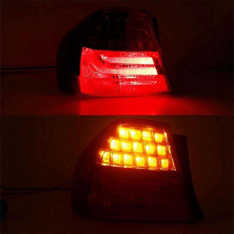 1 Pair Car Tail Light Rear Lamp Brake Light for E90 3 Series 2008 2009 2010 2011 63217289425 6321728