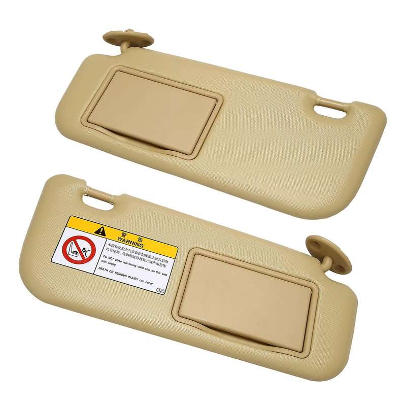 1 Pair Car Sun Visor Windshield Interior Cover Replacement Mirror Case for / Hybrid