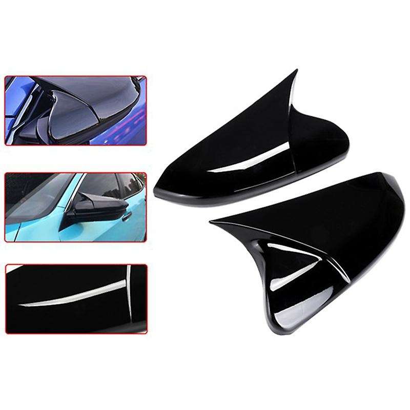 1 Pair Carbon Look Car Side Review Mirror Cover Cap Accessories for 10Th 2016 2017 2018 2019 2019 20