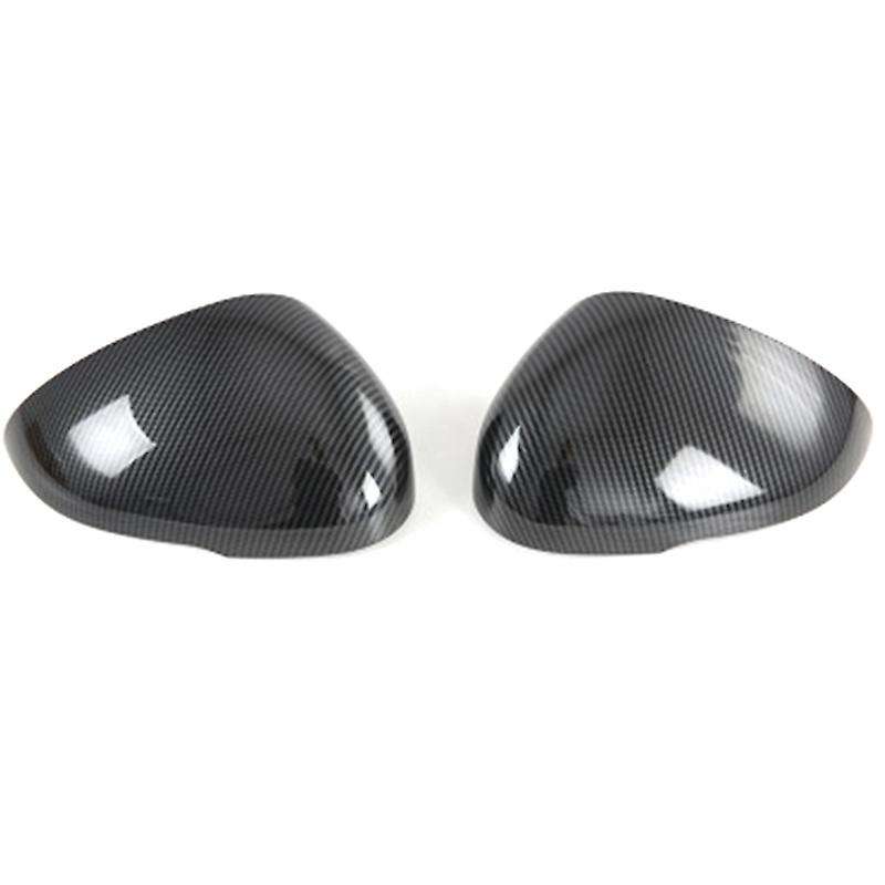 1 Pair Carbon Look Car Side Review Mirror Cover Cap Accessories for K5