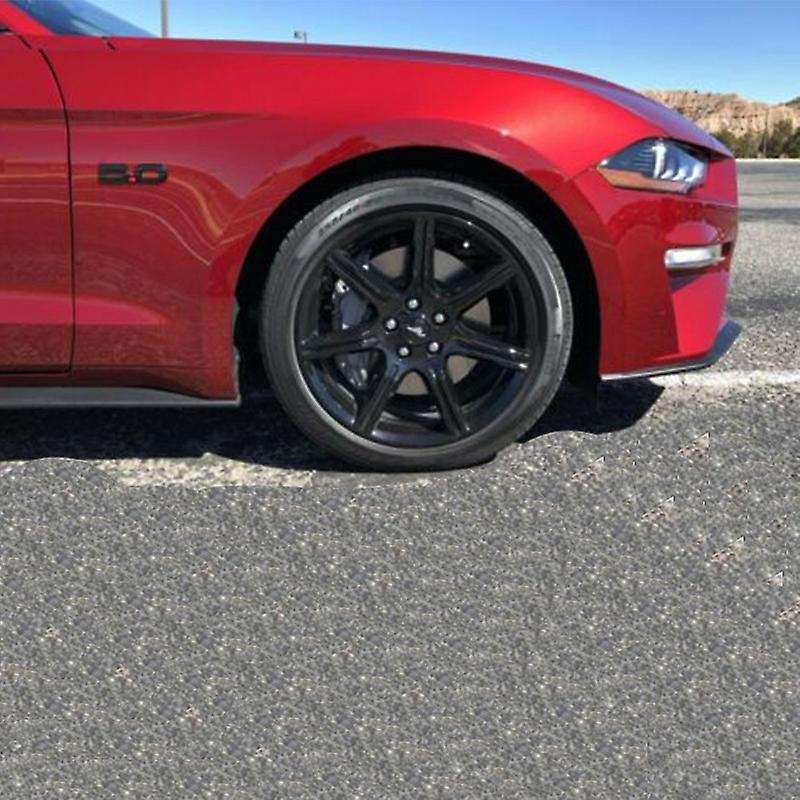 1 Pair Compatible 2015-2020 GT 5.0 Black 5.5 inch Fender Side Emblems