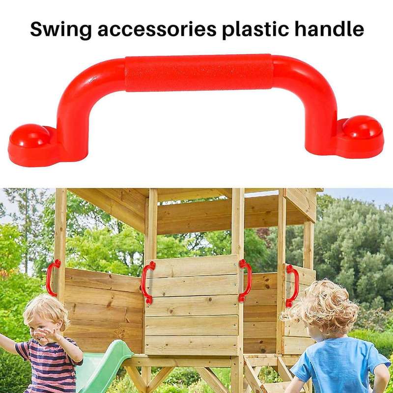 1 Pair Children Playground Nonslip Handle Mounting Hardware Kits Climbing Frame Stair Handrail Swin