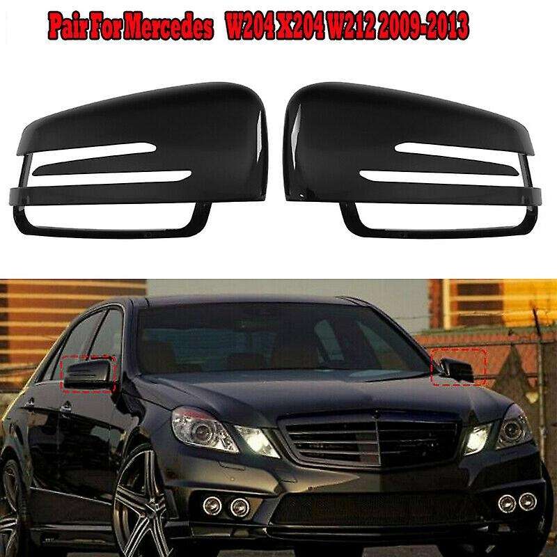 1 Pair Door Mirror Covers Side Mirror Caps for - C E S GL Class W204 W212 W221 CLA GLA 2009-2013 Gl