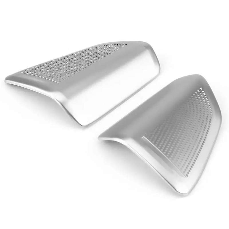 1 Pair Door Stereo Speaker Tweeter Covers Stickers Trim for X5 X6 F15 F16 2014 2015 2016 2017 2018